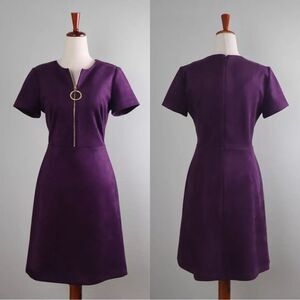 Calvin Klein Mini Purple Dress Cocktail Size 12